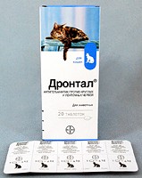 Дронтал таблетки